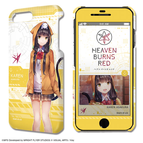 『ヘブンバーンズレッド』デザジャケット iPhone 8 Plus/7 Plus/6 Plus/6s Plusケース&保護シートデザイン05(朝倉可憐)